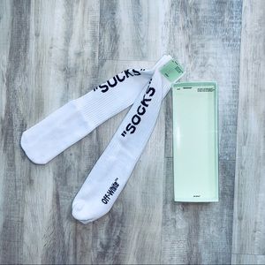 Off-White “ Socks ” in White